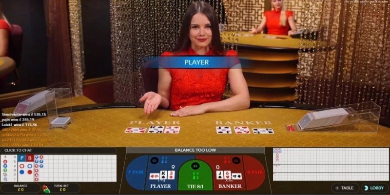 Tiáº¿n hÃ nh Ä‘áº·t cÆ°á»£c Baccarat AE888